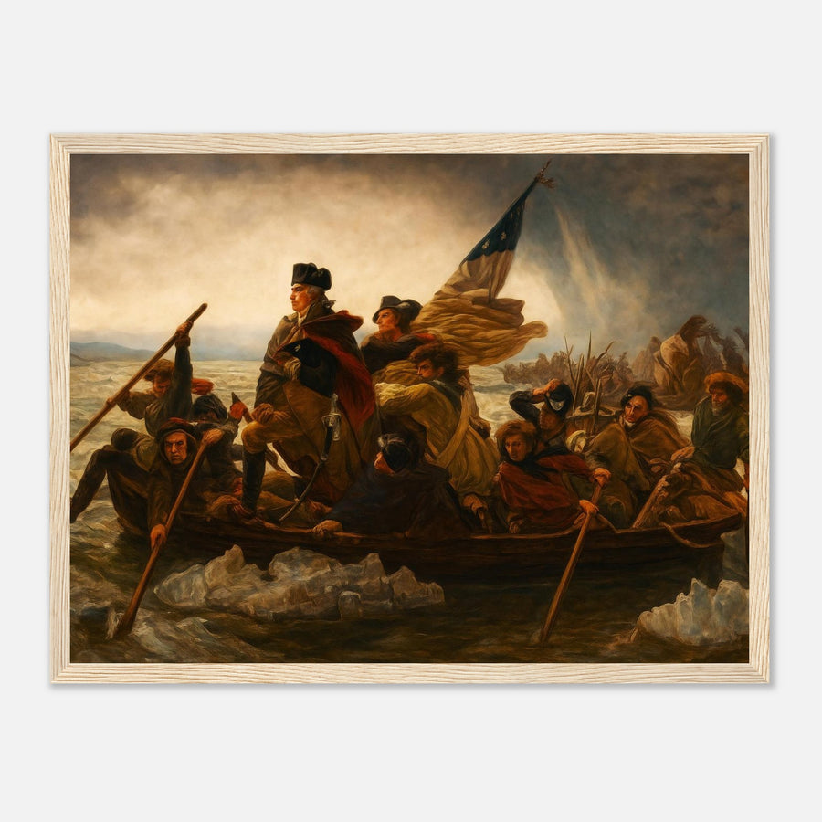Washington Crossing the Delaware – Canvas Art Print | Canvas of America
