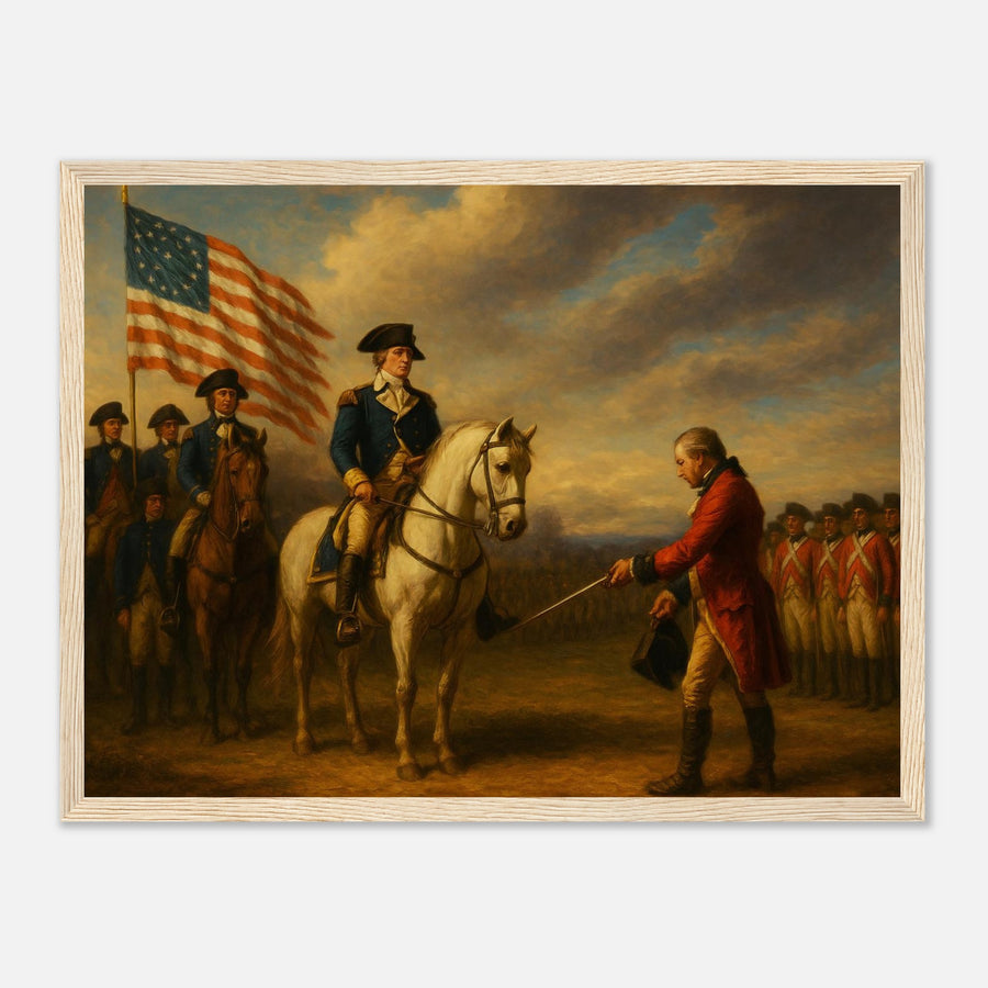 Surrender of York Town – Canvas Art Print | Canvas of America