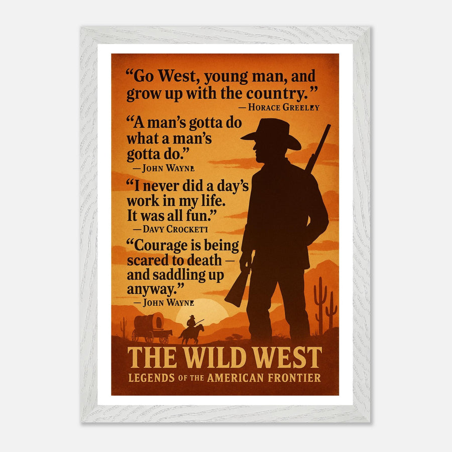 The Wild West - Highwaymen – Canvas Art Print | Canvas of America