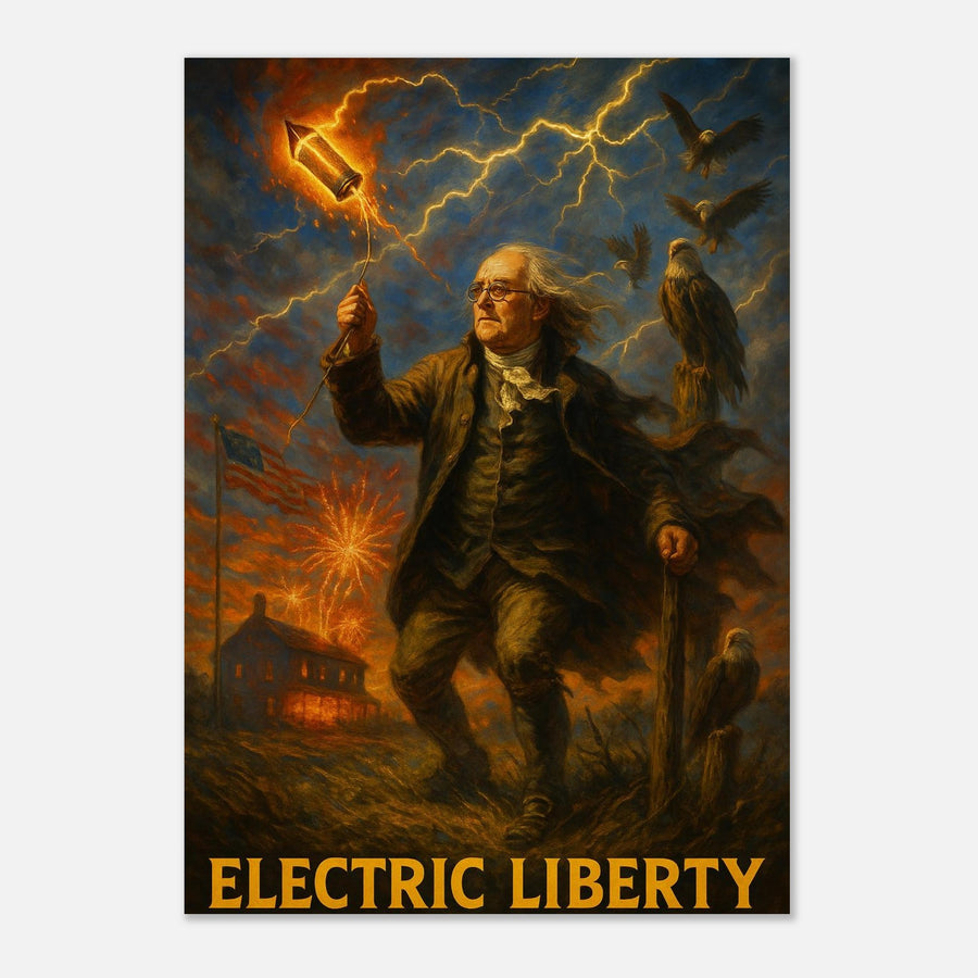 Electric Liberty – Canvas Art Print | Canvas of America