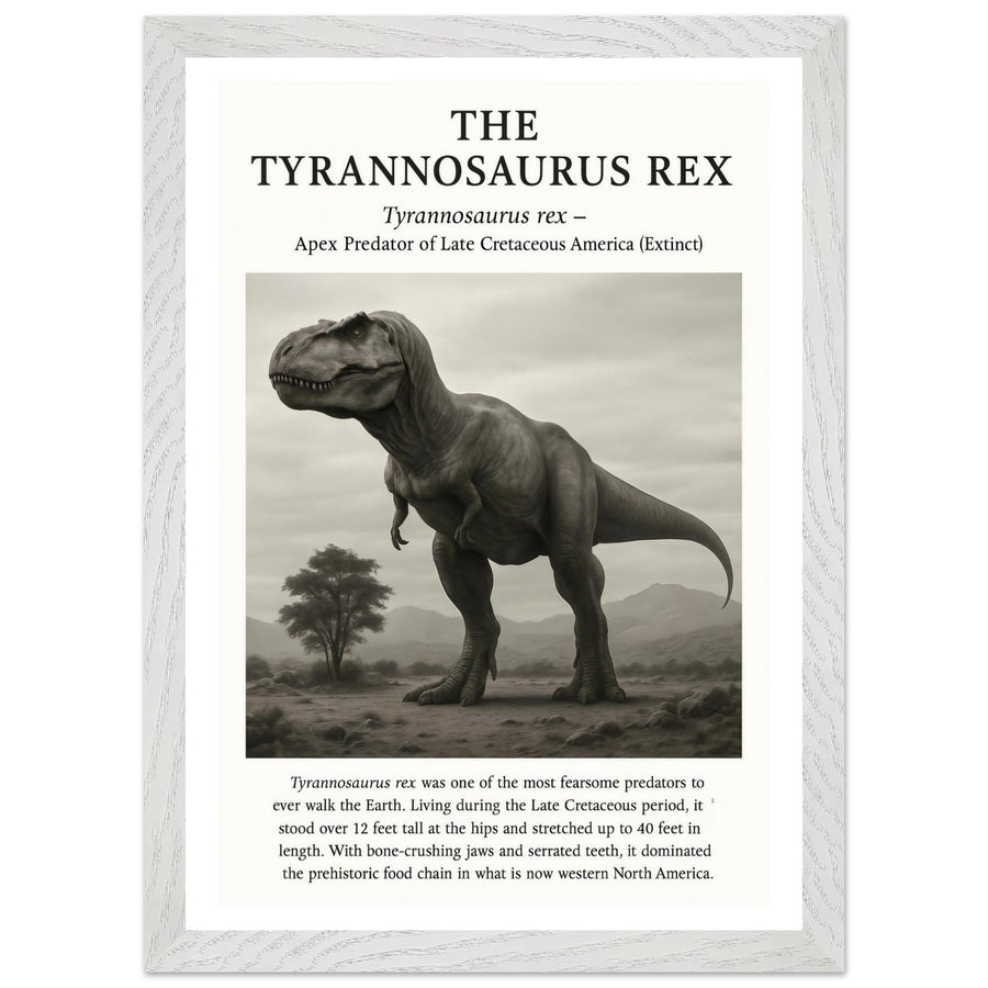 The Tyrannosaurus Rex – Canvas Art Print | Canvas of America