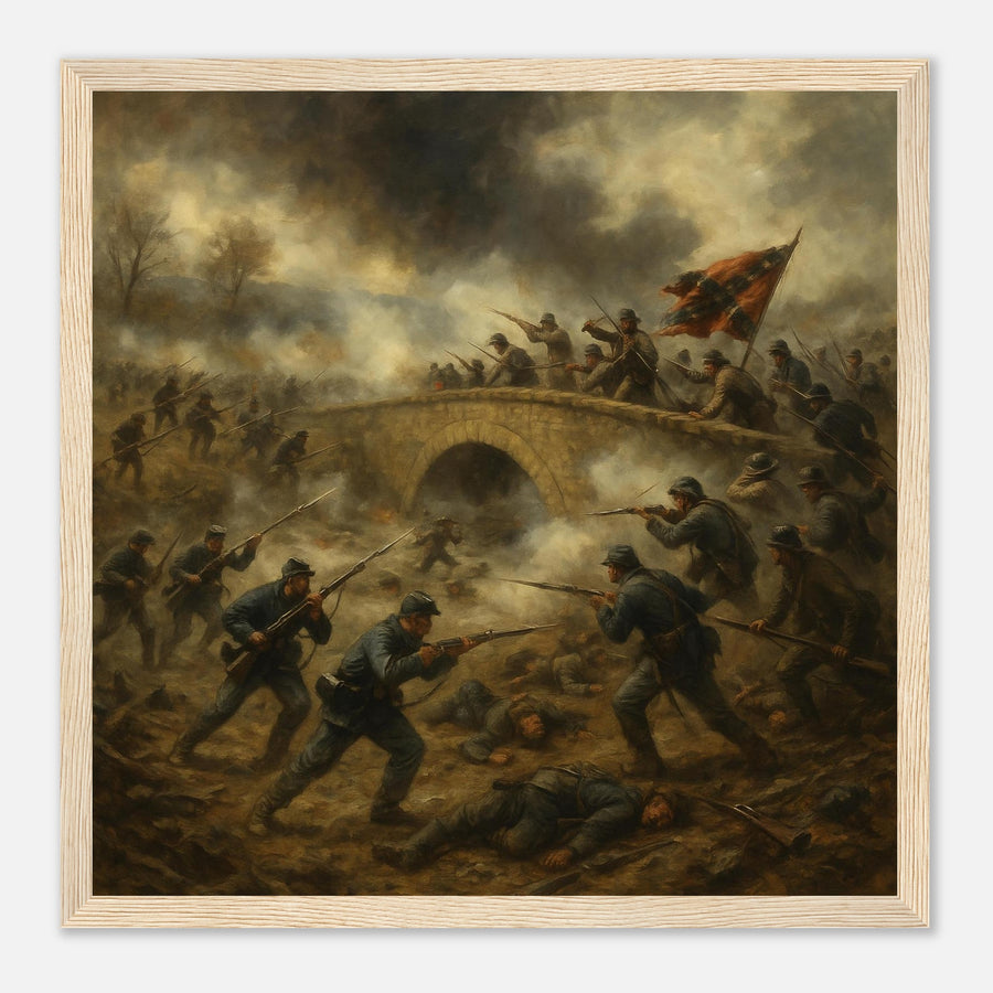 Battle of Antietam - Bloodiest Day – Canvas Art Print | Canvas of America