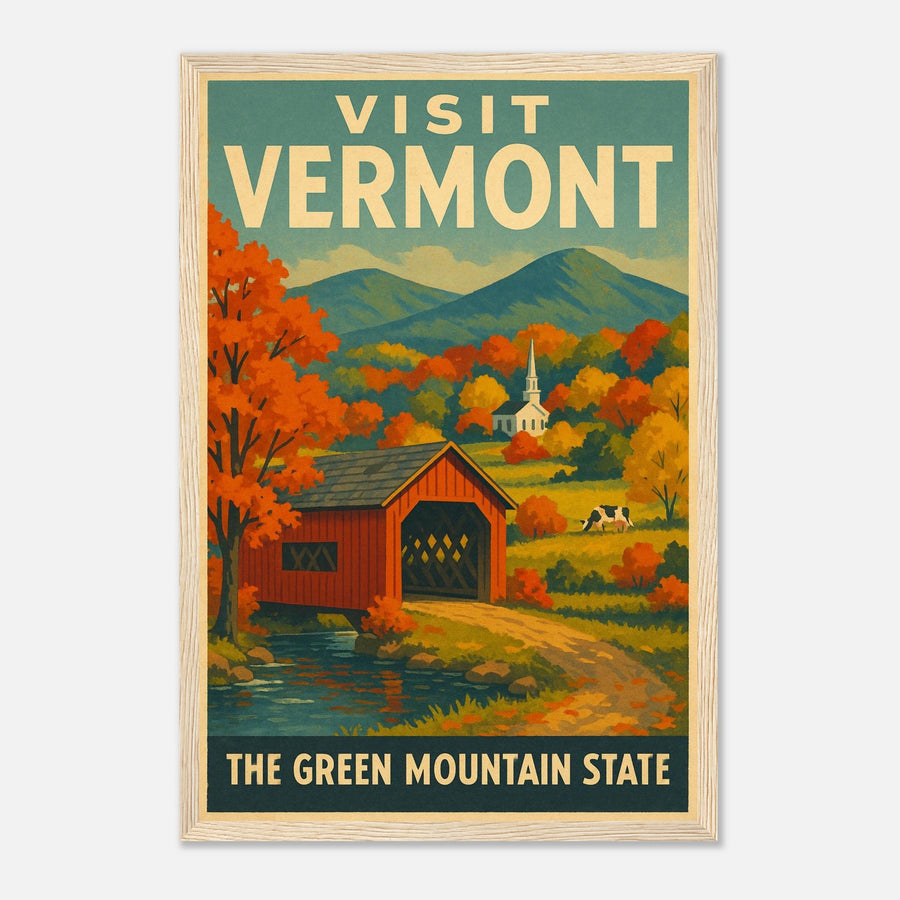 Vermont – Canvas Art Print | Canvas of America