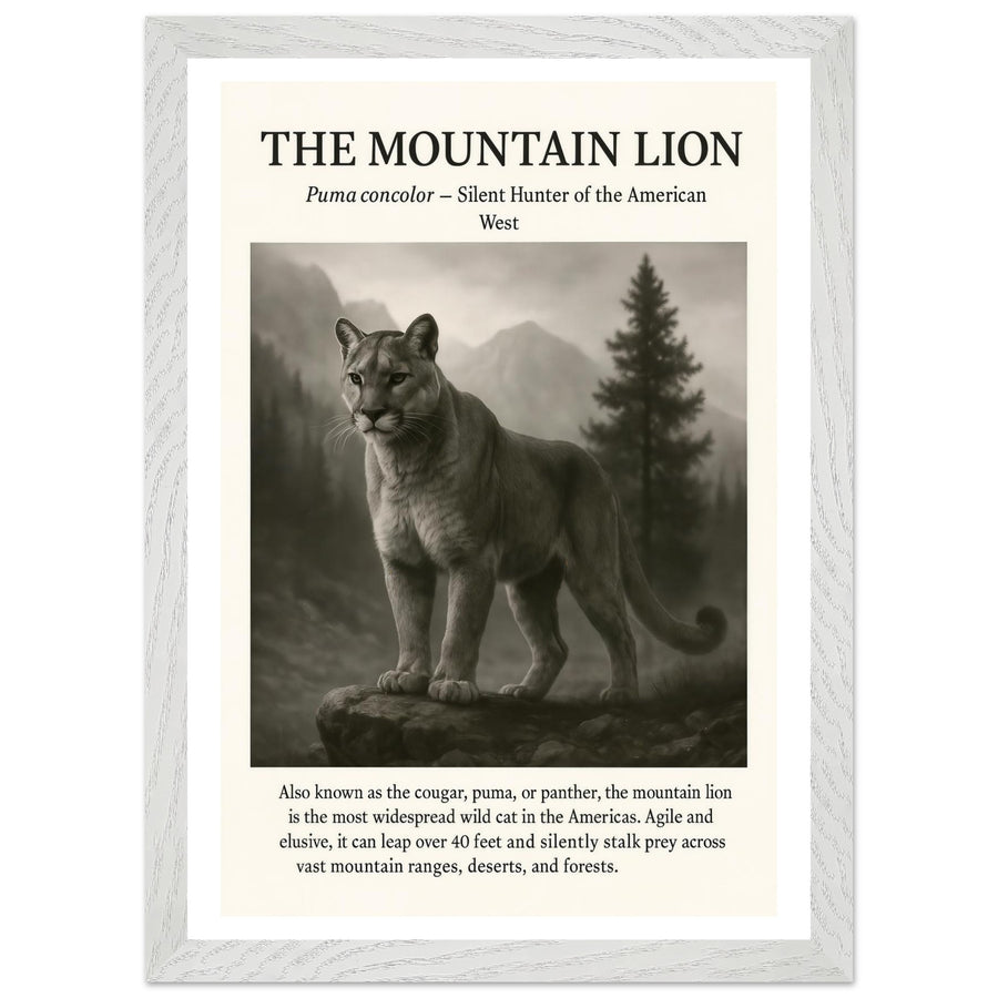 The Mountain Lion – Canvas Art Print | Canvas of America