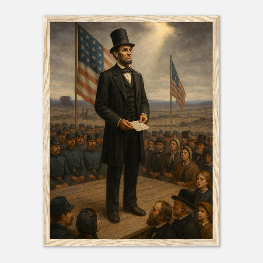 The Gettysburg Adress – Canvas Art Print | Canvas of America