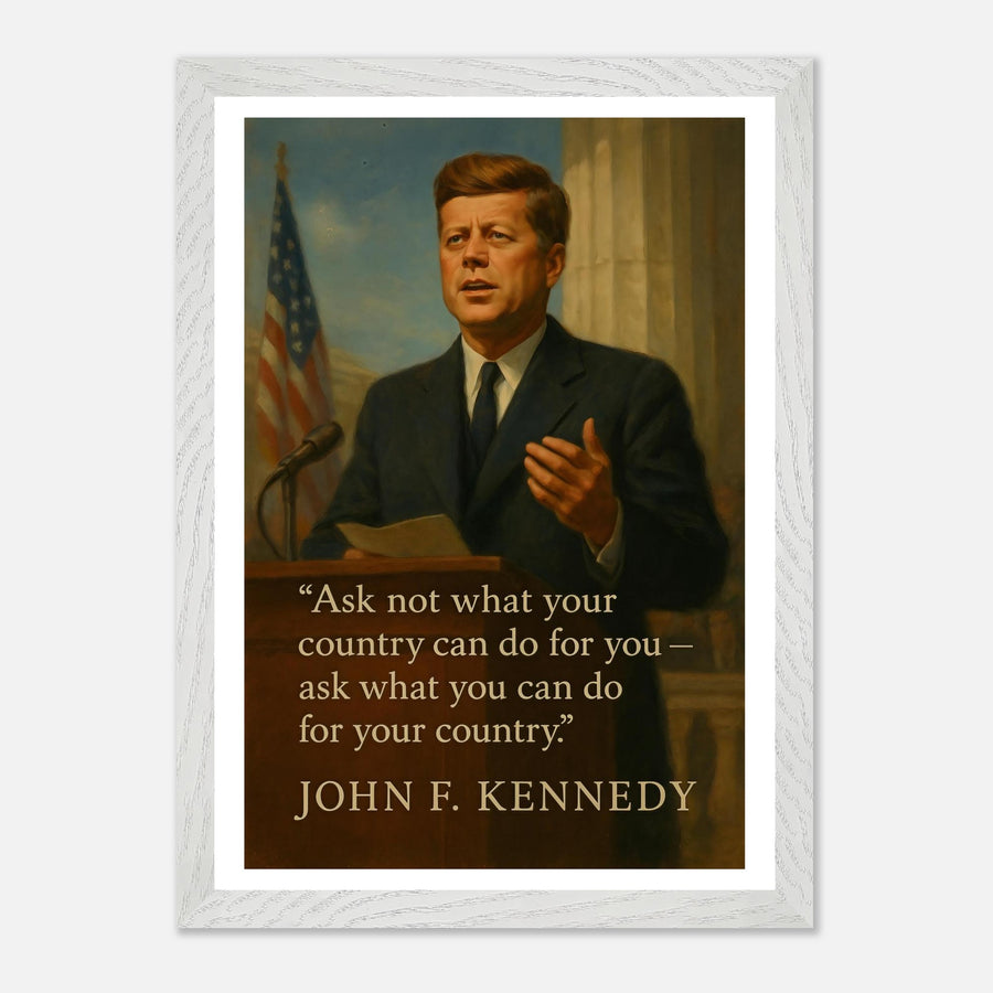 JFK - A Profile in Courage – Canvas Art Print | Canvas of America