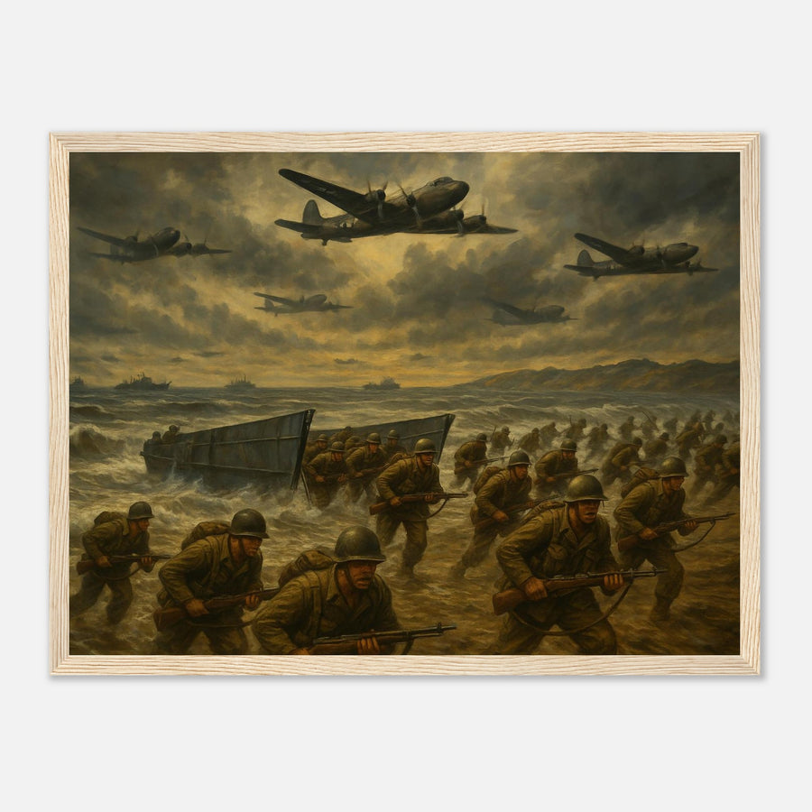 D-Day : The Eyes of the World are Upon you – Canvas Art Print | Canvas of America