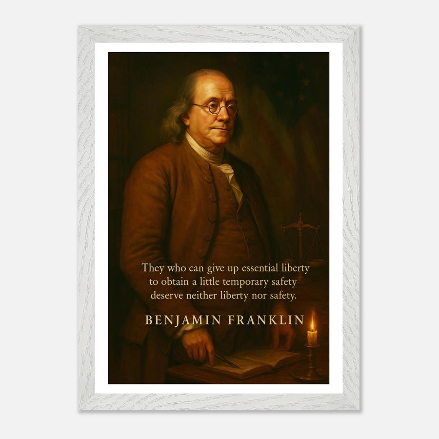 Franklin: Father of Invention, Voice of Liberty – Canvas Art Print | Canvas of America