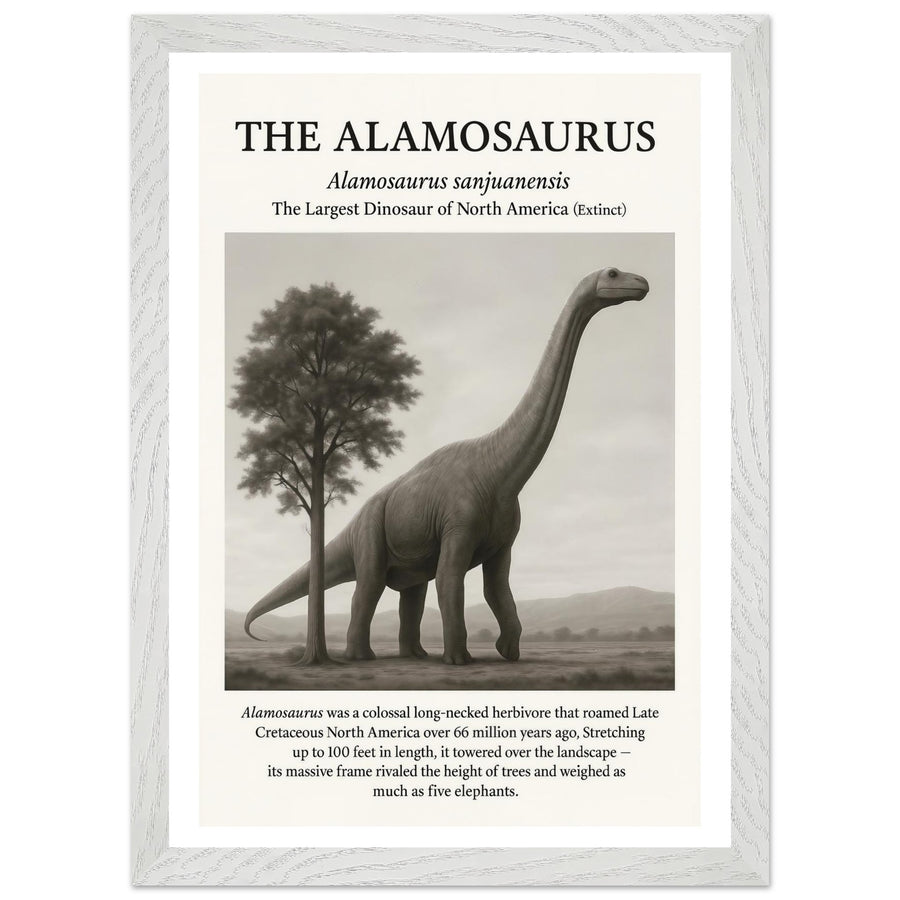 The Alamosaurus – Canvas Art Print | Canvas of America