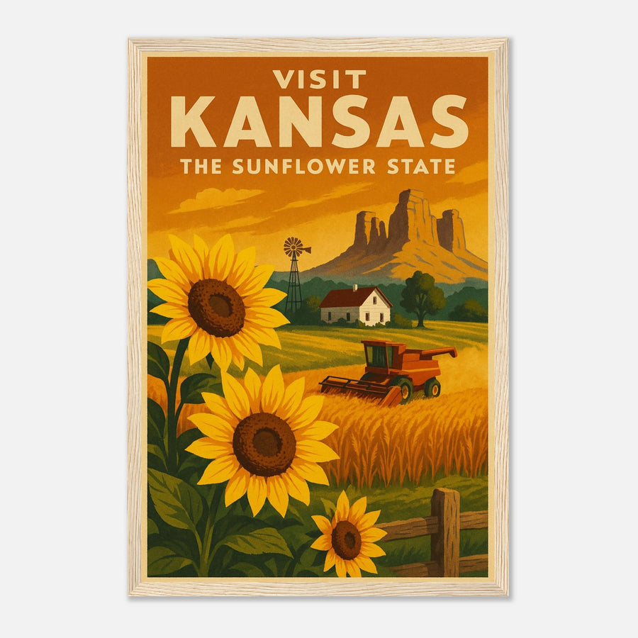 Kansas – Canvas Art Print | Canvas of America