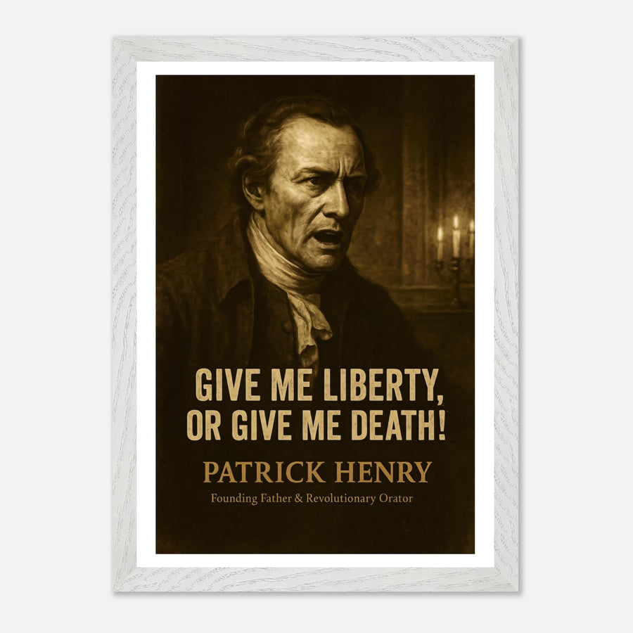 Patrick Henry - Liberty or Death – Canvas Art Print | Canvas of America