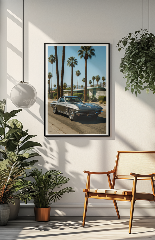 Corvette Sting Ray in Palm Springs