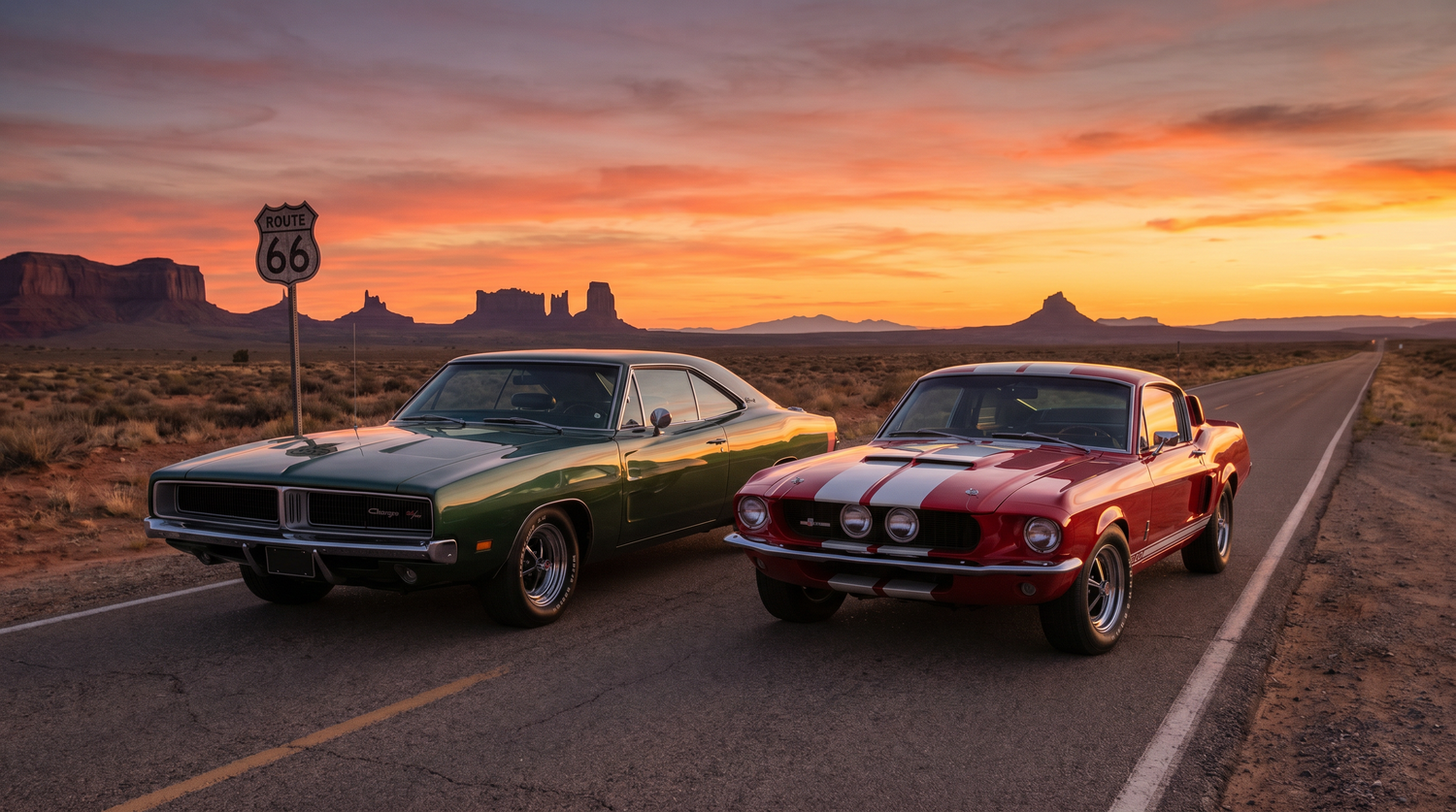 American muscle car golden age