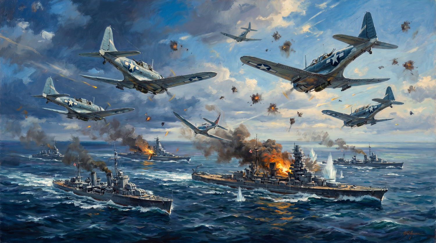 Battle of Midway naval battle
