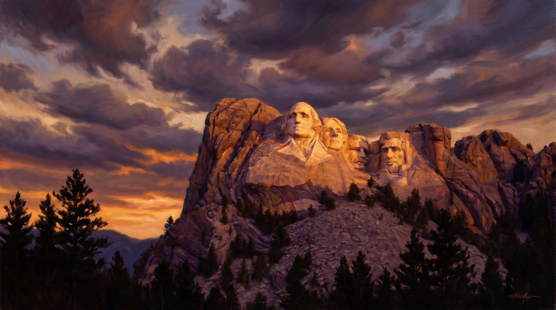 Mount Rushmore monument
