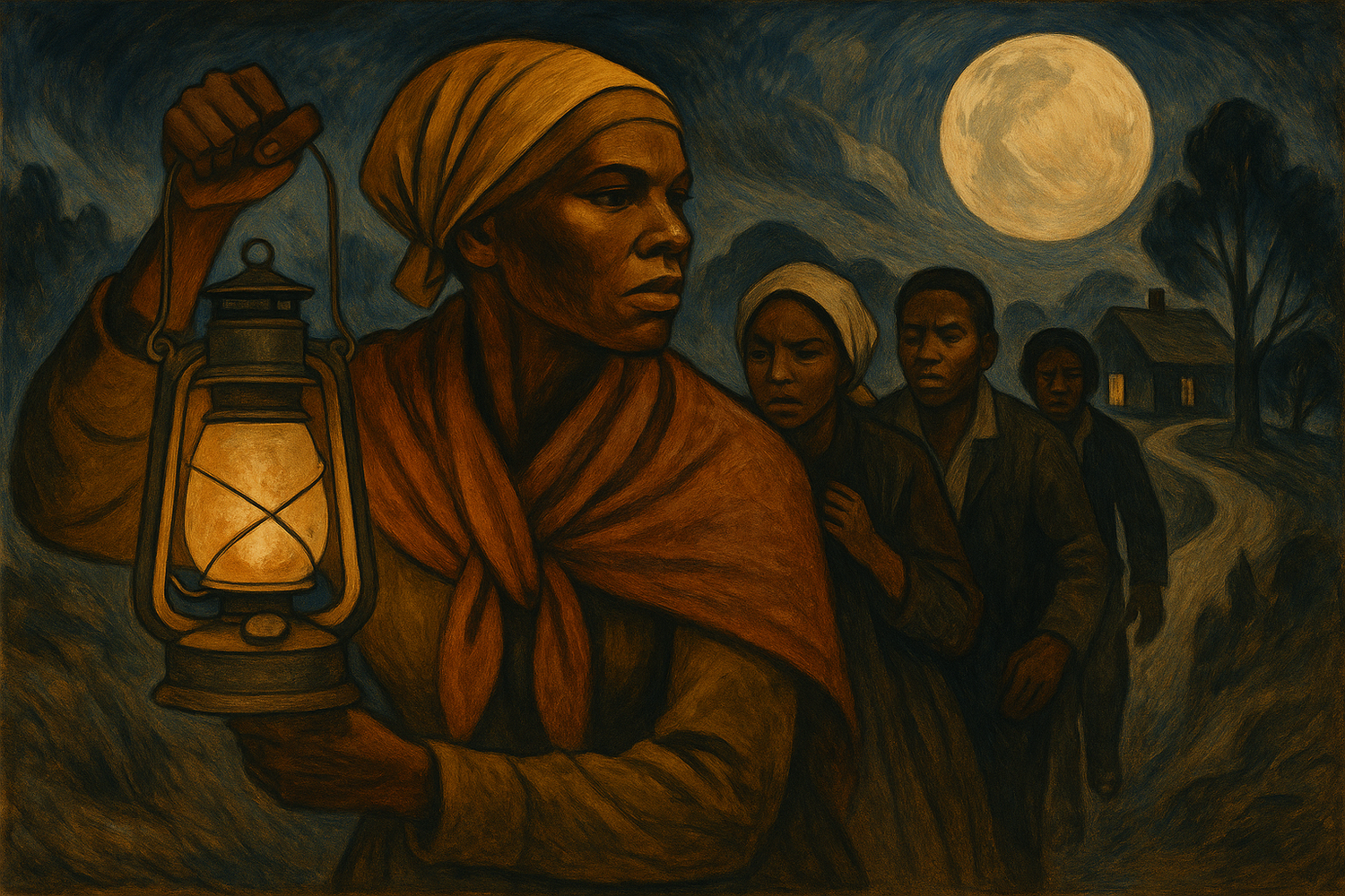 Underground Railroad history art