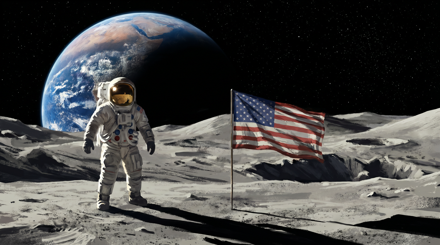 US space race astronaut