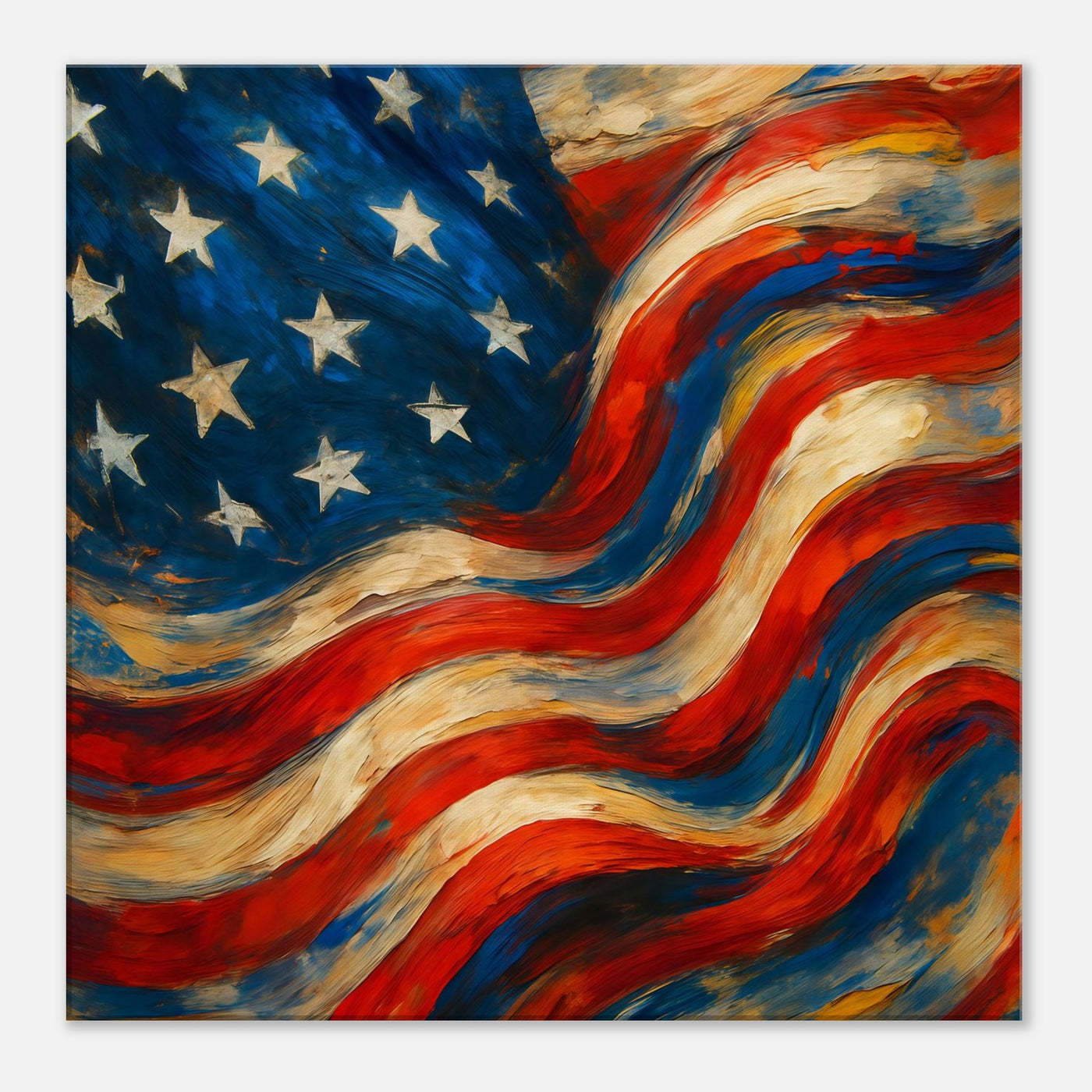 Waving Banner – Canvas Art Print | Canvas of America