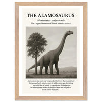 The Alamosaurus – Canvas Art Print | Canvas of America