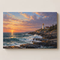 Maine Light at Dawn gallery-wrapped canvas print