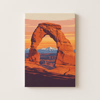 Delicate Arch, Utah gallery-wrapped canvas print