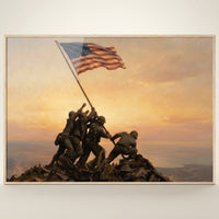 Dawn Over Mount Suribachi