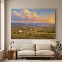 The Oregon Trail gallery-wrapped canvas print