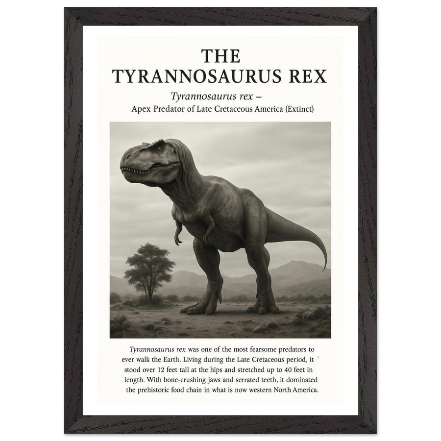 The Tyrannosaurus Rex – Canvas Art Print | Canvas of America
