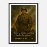 Goerge S. Patton - Born to Lead – Canvas Art Print | Canvas of America