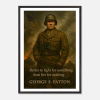 Goerge S. Patton - Born to Lead – Canvas Art Print | Canvas of America