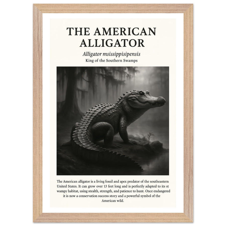 The American Alligator – Canvas Art Print | Canvas of America