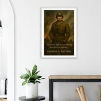 Goerge S. Patton - Born to Lead – Canvas Art Print | Canvas of America