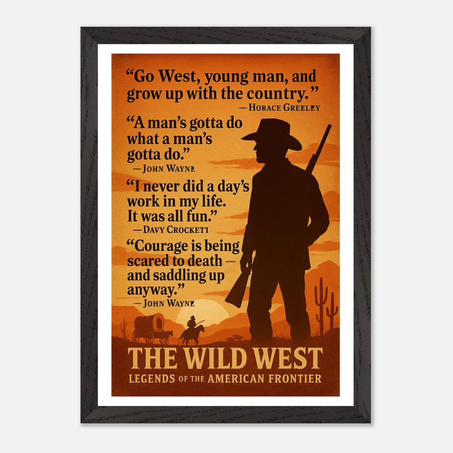 The Wild West - Highwaymen – Canvas Art Print | Canvas of America
