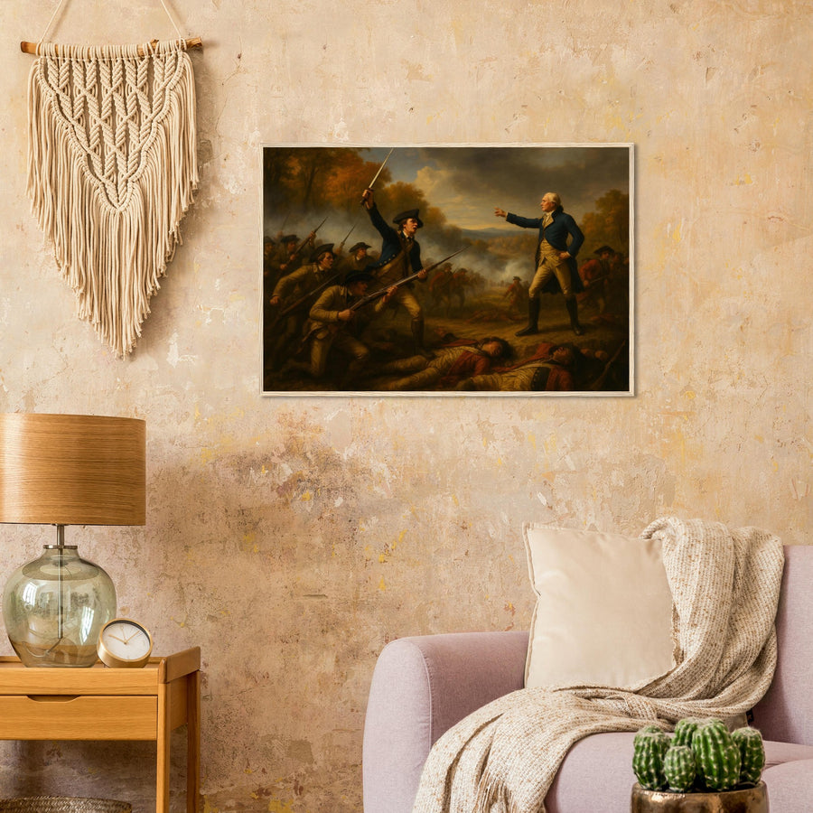 Turning Point - Battle of Saratoga – Canvas Art Print | Canvas of America