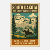 South Dakota – Canvas Art Print | Canvas of America