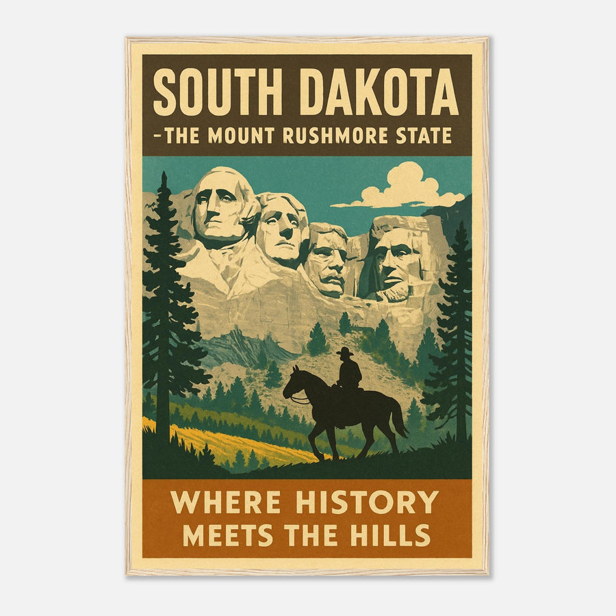 South Dakota – Canvas Art Print | Canvas of America