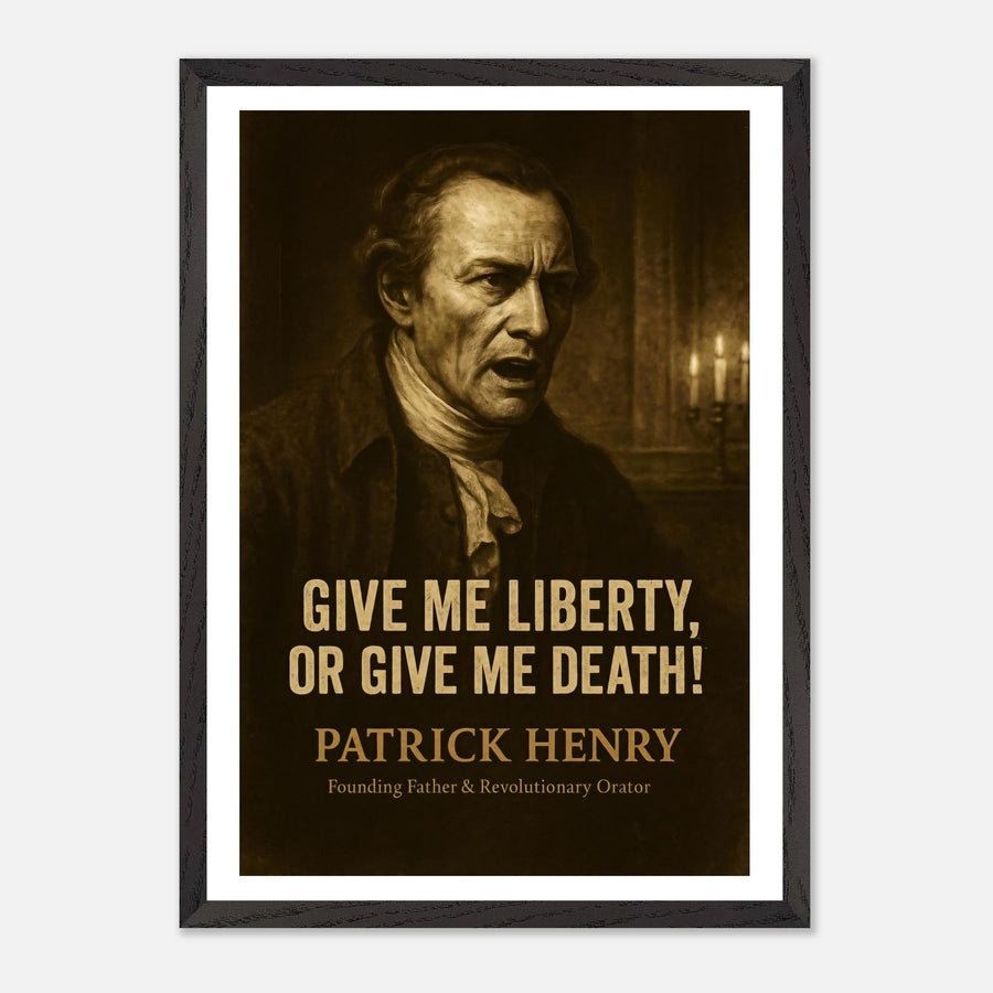 Patrick Henry - Liberty or Death – Canvas Art Print | Canvas of America