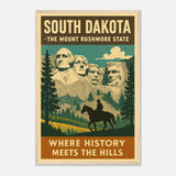 South Dakota – Canvas Art Print | Canvas of America