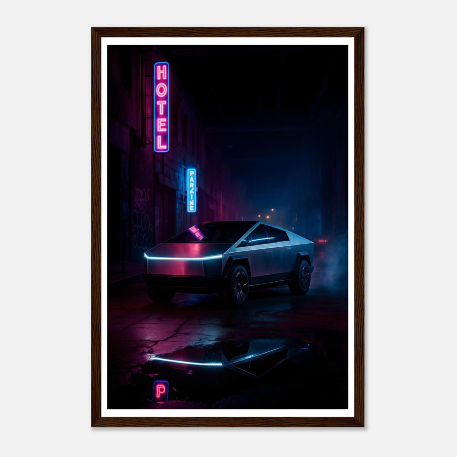 2023 Cybertruck – Canvas Art Print | Canvas of America