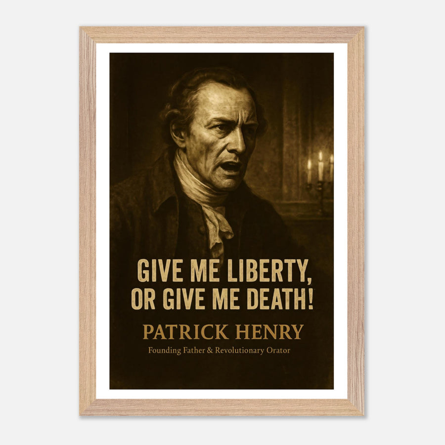 Patrick Henry - Liberty or Death – Canvas Art Print | Canvas of America