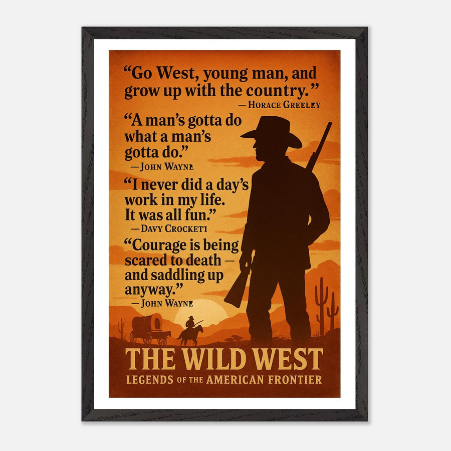 The Wild West - Highwaymen – Canvas Art Print | Canvas of America