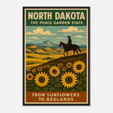 North Dakota – Canvas Art Print | Canvas of America