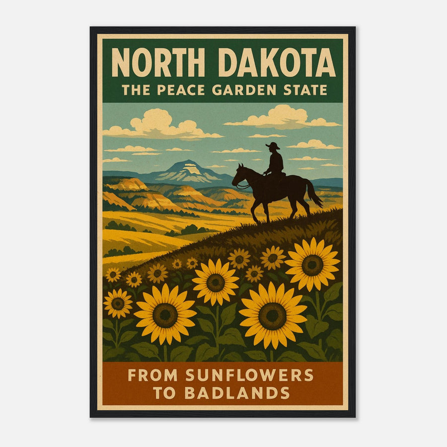 North Dakota – Canvas Art Print | Canvas of America