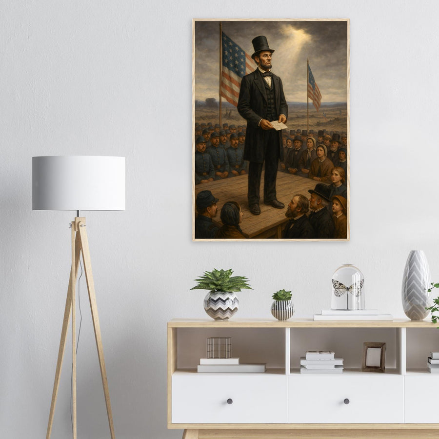 The Gettysburg Adress – Canvas Art Print | Canvas of America