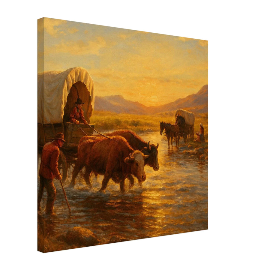 Settling the West – Canvas Art Print | Canvas of America