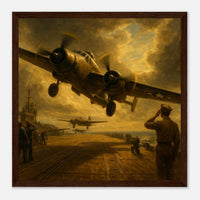 Take Off from USS Hornet – Canvas Art Print | Canvas of America