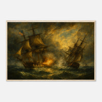 1812 Battle at Sea – Canvas Art Print | Canvas of America