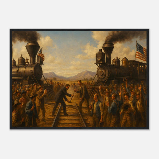 Golden Spike – Canvas Art Print | Canvas of America