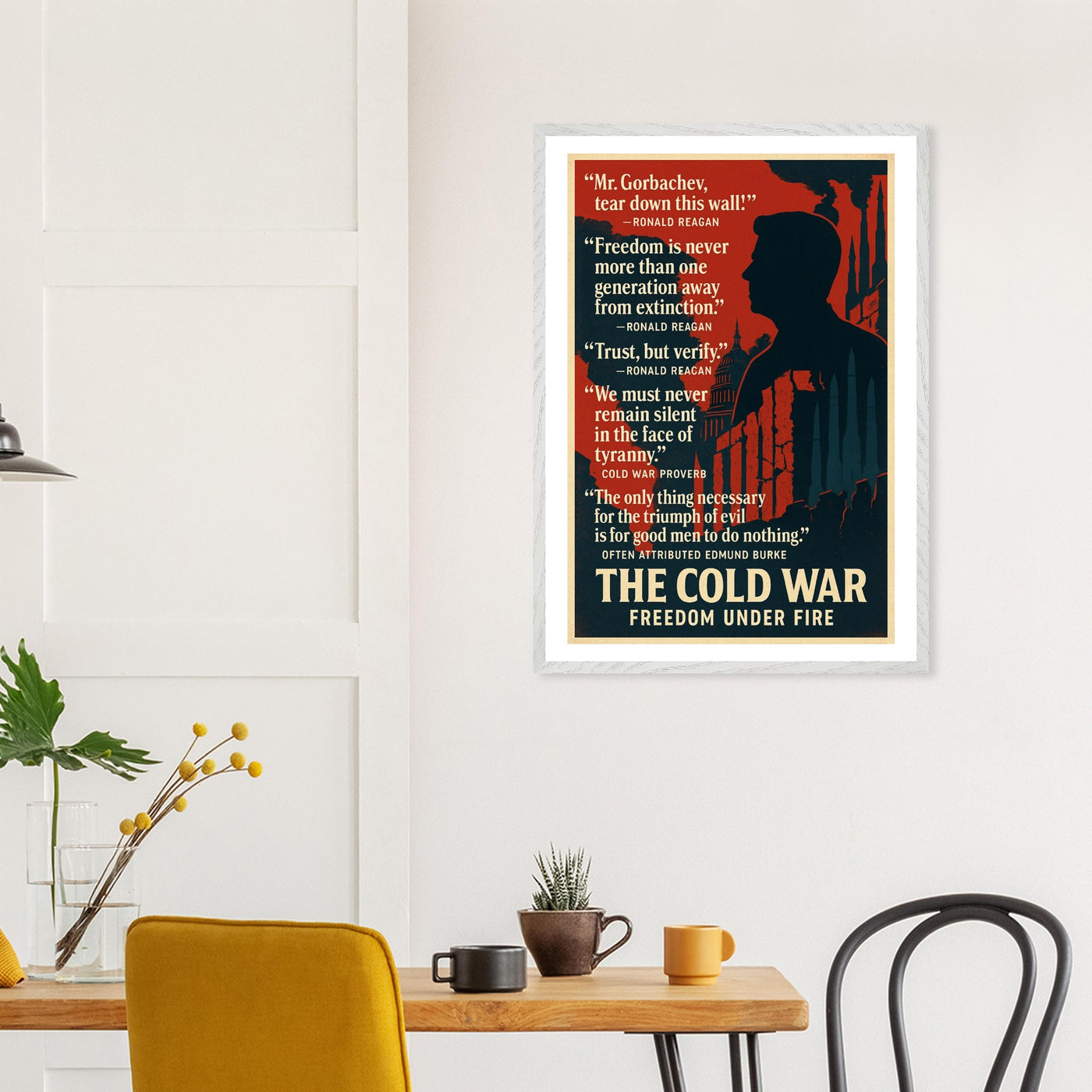 Reagan & the Cold War – Canvas Art Print | Canvas of America