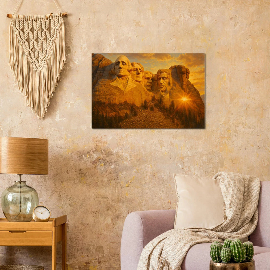 Mount Rushmore at Sunset – Canvas Art Print | Canvas of America